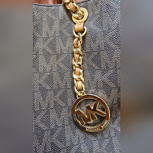 Michael Kors Brown Tote Bag, - Picture 9 of 17